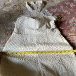 Alexis grecian lace guipure white jumpsuit Photo 12