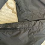 Killy Black Stretch Waist Zip Pocket Ski Snowboarding grip elastic hem Pants Size 8 Photo 2