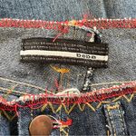 Bebe Bootcut Jeans size M Floral Appliqués Photo 3