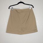 Lands' End Lands’ End Khaki Mini Skort Size 3 Photo 3
