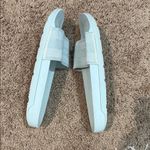 Hunter  Elastic Light Blue Slide Sandals Photo 7