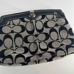  Signature C Monogram Y2K Coach Jacquard Signature C Turn Lock Black Beige Photo 2