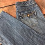 White House | Black Market WHBM Embellished Flare Jeans 4 Photo 1