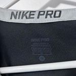 Nike Pro Black v-neck shirt Women's size M Photo 2