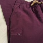 FIGS  scrub bottoms Yola skinny SP deep purple -NWOT Photo 3