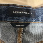Aeropostale  Mom Short 0 Raw Hem Blue Jean Shorts Photo 6