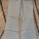 Ariat  Women's Sky Blue Wide Leg Flare Bell Bottom Jeans 33Long NWT Photo 4