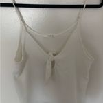 Timing  Cream Tie-Front Camisole Photo 1