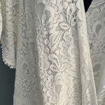 City Chic   Women's Ivory Wrap Dress Size 24 Summer Beach Bridal Photo 8