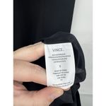 Vince ‎ Sleeveless Crepe Shift Mini Dress Women 2 Black Workwear Silk Lined Photo 5