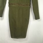 House Of CB  Shula Bandage Dress Khaki Long Sleeve Photo 9