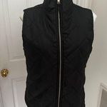 Mud Pie Black Quilted Sleeveless Puffer Jacket Outerwear Vest Women's M - NWOT Photo 0
