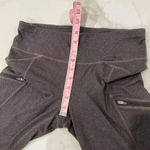 Athleta Pixy Drifter Textured Brown Activewear Leggings Womens Medium ZipPockets Photo 7