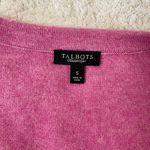 Talbots  Romantic Coquette Super Soft Pink Lambswool Angora Rabbit Hair Cardigan Photo 6