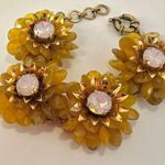J.Crew Zinnia flower bracelet Photo 0