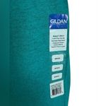 Gildan  Teal Adult T-Shirt Duck It Photo 2