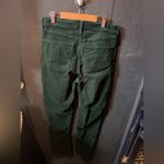 Gap Women’s Forest Green Corduroy Cigarette High Rise Jeans Photo 2