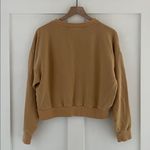 ASOS Boxy Cropped Long Sleeve Crewneck Pullover Sweatshirt Size 10 Photo 2