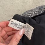 J.Crew  Monochrome Black & White Herringbone Quilted Puffer Vest Size Small Photo 11