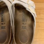 Birkenstock  Arizona Birko-Flor Sandals in Eggshell - Size 38 Photo 5