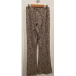 ZARA Jacquard Brown Black Button Down Shirt Wide Pants Photo 6