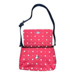 FESTIVAL POLKA DOT CROSSBODY BAG RED WHITE PURSE ADJUSTABLE‎ Photo 2