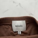 Reformation  Halter Knit Midi Dress Brown Size M Chic Cocktail Event party attire Photo 3