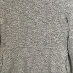 Women Flawless Boutique Drape Front Cardigan Jacket Gray Grey Size Small White Photo 2