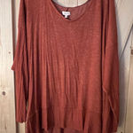 Per Se Rust colored  top 3X Photo 0