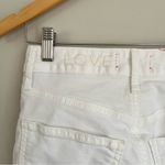 Sundry Anthropologie  White High Rise Rainbow Trim Pants Size 25 Photo 6
