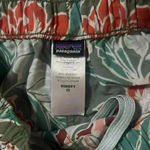 Patagonia Floral Printed Shorts XS Outdoor Active Run Summer Exercise Spring Photo 2