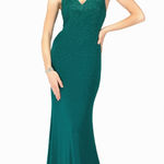 Abby Paris NWT Teal Bridal/Bridesmaids Gown STYLE #981010 Size 12 Photo 0