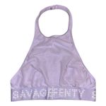 Savage X Fenty Forever Savage High Neck Halter Bralette Purple Photo 5