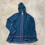 Matilda Jane  Be Present hoodie sherpa fleece lined blue Girly womens size Small Photo 1