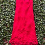 Chic Backless Red Dress Size M Photo 1