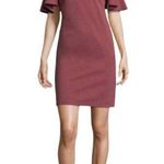 Libby Edelman NWT  Cold Shoulder Bodycon Dress in Tuscan Rose - XS Photo 0