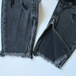 One Teaspoon NWT High Waist Freebirds in Double Bass Black Destroyed Jeans 25 Photo 3