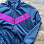 Nike  The Athletic Dept Womens Y2K Tracksuit Navy/Purple Activewear Set Sz M/L Photo 1