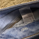 American Eagle  Outfitters Light Blue Midi Jean Shorts Photo 2