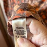 DKNY  JEANS Geometric Orange and Brown Tank Top large Photo 3