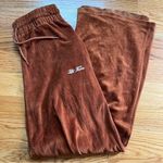 Iets frans rust colored velour sweatpants size XS Photo 1