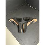 Lewit Made In Italy Womens Black Suede Block‎ Heel Size 39.5 Photo 3