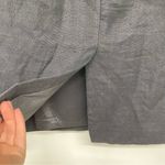 Banana Republic Black Linen Pencil Skirt Womens 8 Dark Academia Preppy Straight Photo 3