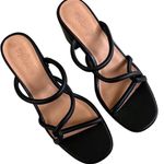 Madewell Like New  Leather Tayla Sandals Black Size 11 Photo 1