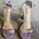 Lulus  Heels Suede Ankle Strap Photo 0