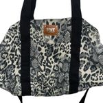 Victoria's Secret 22" Women's Leopard Victoria's Secrets Pink Duffel Bag - Black Photo 0