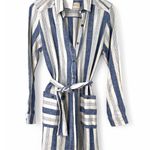 Jen's Pirate Booty | NWT | Size P/S | Isla Linen Nautical Stripe Jacket Dress Photo 3