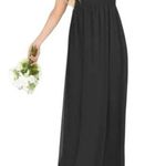 Show Me Your Mumu June Maxi Dress in Black Bridesmaid Gown size XS NWT Ruffle Photo 0