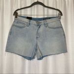 BLANK NYC Raw Hem The Fulton Denim Roll Up Shorts in Blue Steel size 28 🆕 Photo 1