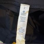 Lululemon Gather & Crow Back Slit Ruched Crop Leggings Photo 3